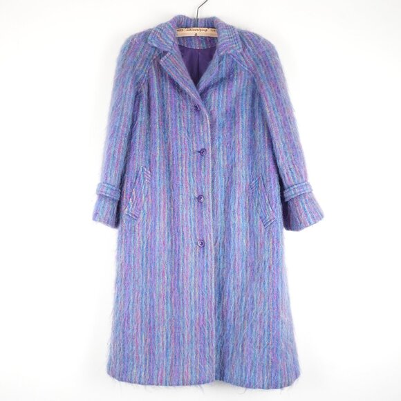 Vintage Bardolino Luxury Mohair Coat Monteselli Original by Primrose Women's S - Picture 1 of 15